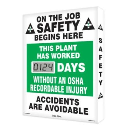 Accuform DIGIDAY LITE ELECTRONIC SCOREBOARDS SCJ124 SCJ124